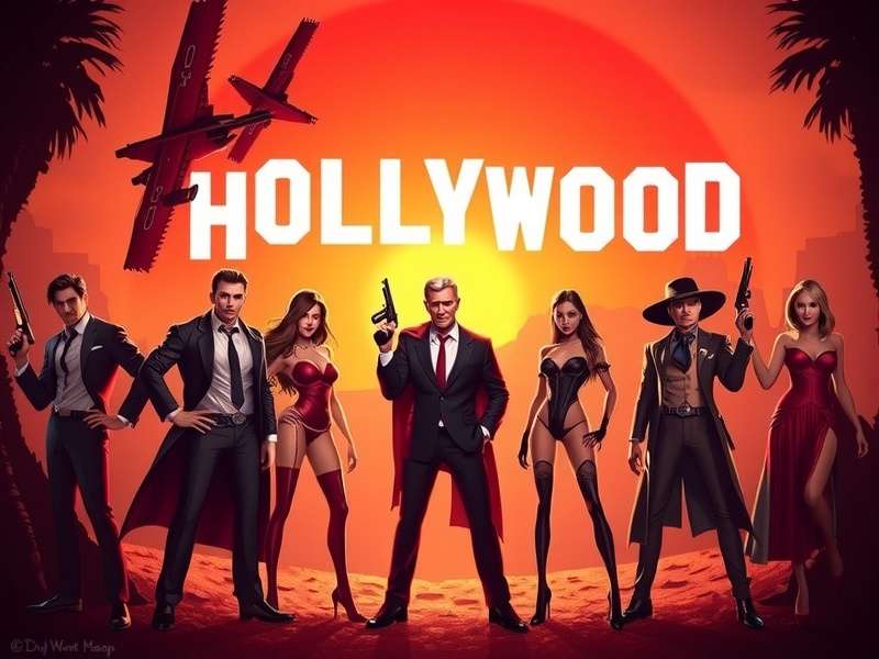 Superhero character from Hollywood game