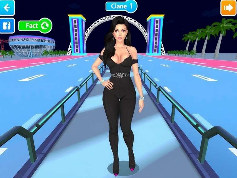 Concept art for future Kim Kardashian Hollywood game features including AR integration