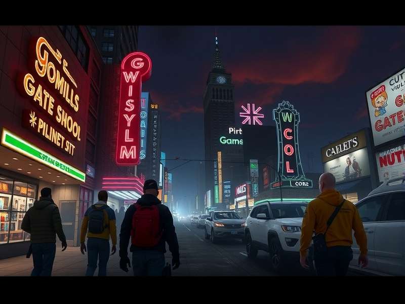 Cinematic scene from a modern video game blending Hollywood visuals with interactive gameplay