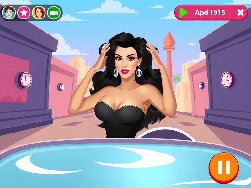 Kim Kardashian Hollywood game comeback screenshot showing in-game events