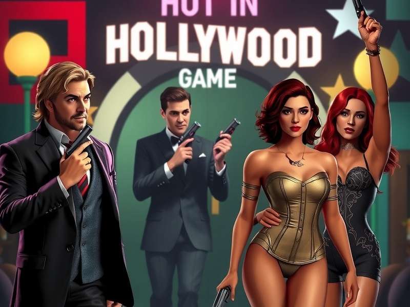 Cyberpunk Hollywood character