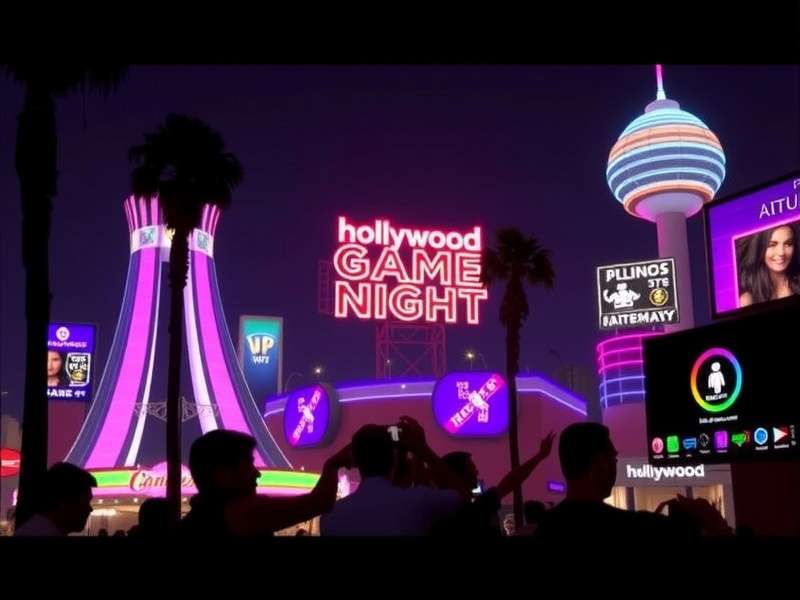 Hollywood Game Night streaming on Dailymotion with celebrities playing games