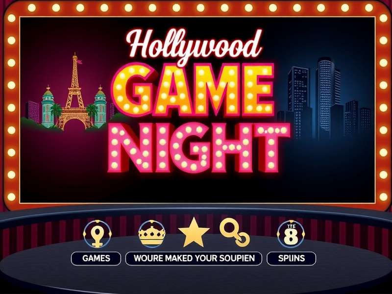 Group of friends playing Hollywood Game Night Online on devices