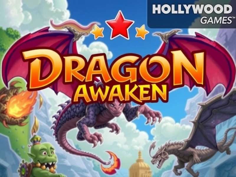Hollywood Games Dragon Awaken King Epic Battle Scene