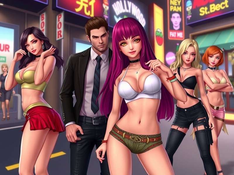 Collage of popular Hollywood game characters from various titles