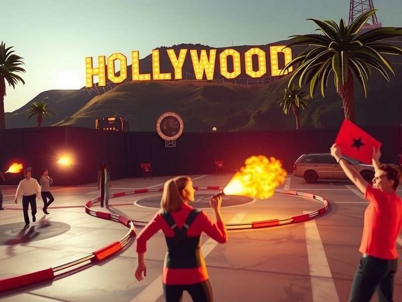 Hollywood Games Deutsches - German gaming scene with Hollywood themes