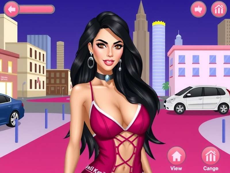 Kim Kardashian Hollywood Game Screenshot on Mobile