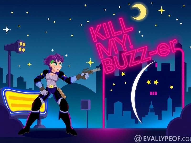 Close-up of a glowing game buzzer on a dark background