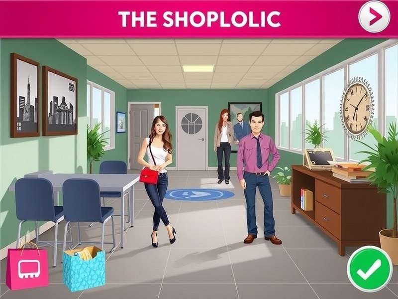 Shopaholic Hollywood Games – immersive Hollywood-themed gaming experience with red carpets, shopping, and stardom
